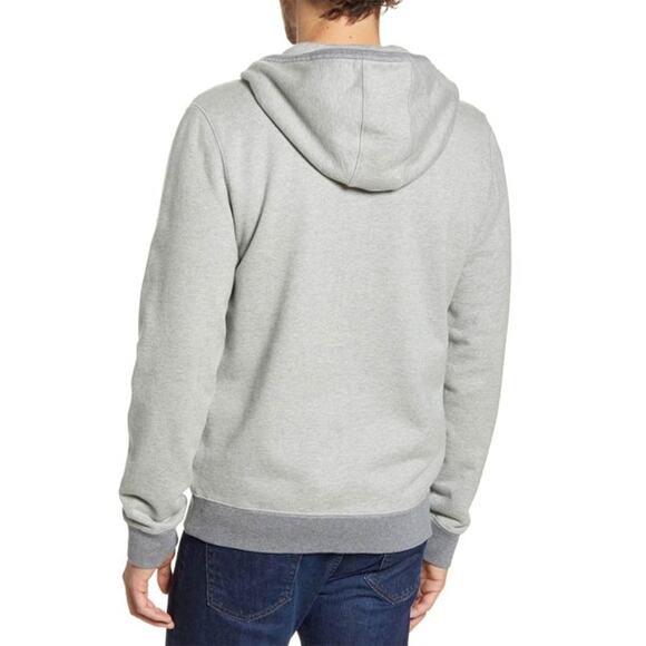 1901 Gray full zip Hooded Sweatshirt NWT 2XL - Picture 5 of 6